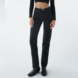 Zara straight jeans